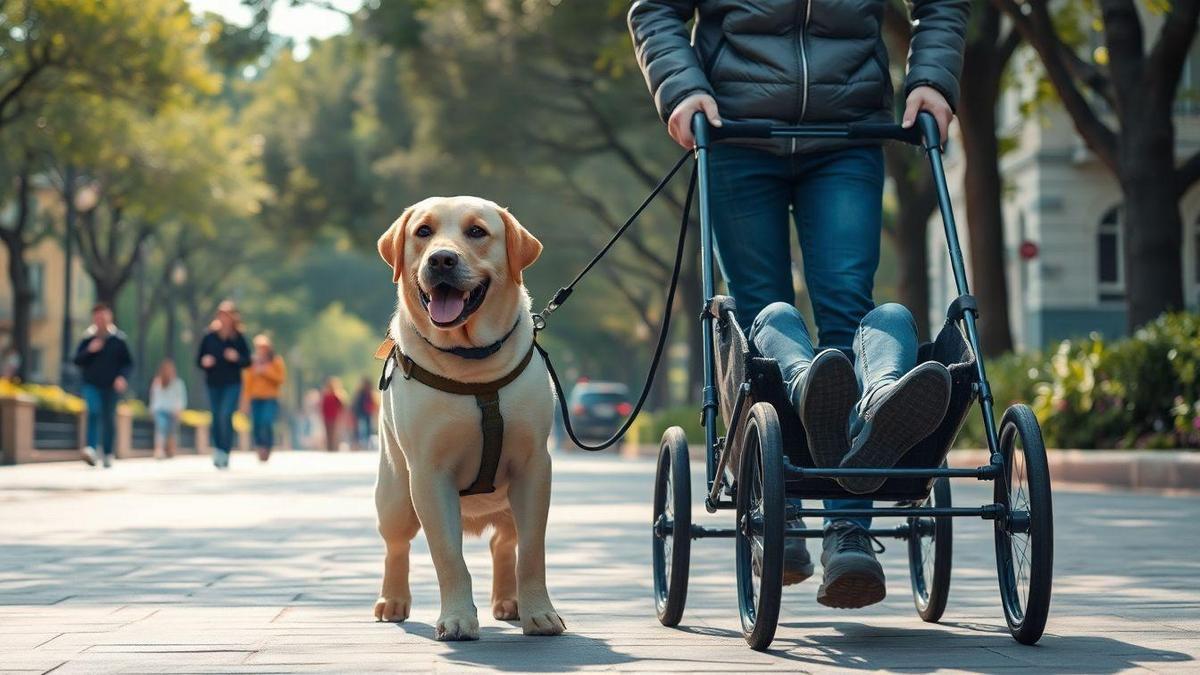 Cães de Serviço: Aliados em Momentos de Necessidade