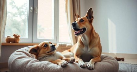 Como lidar com problemas de cães idosos