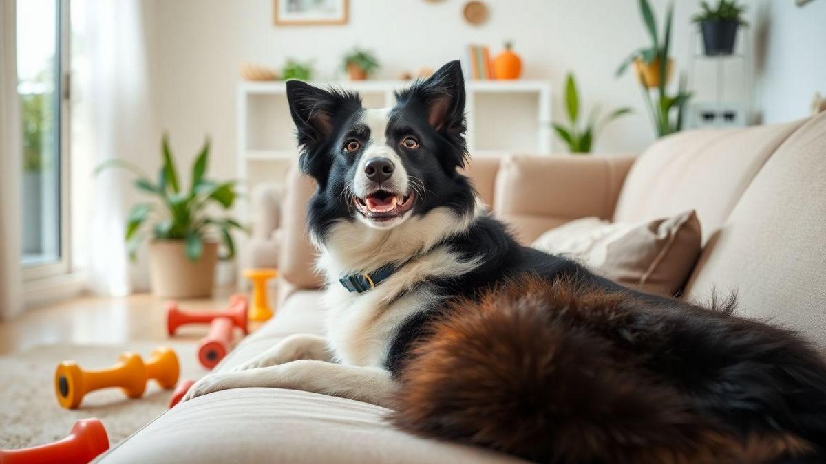 Comportamento dos Border Collies em Casa