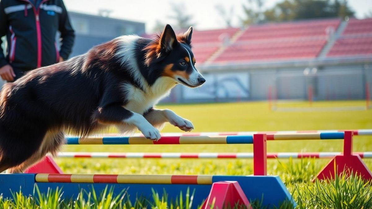Desempenho do Border Collie em Esportes de Agilidade