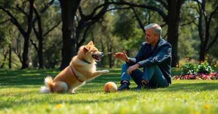 Dicas de atividades recreativas para cães idosos