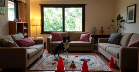 Estímulos mentais para Border Collies em casa