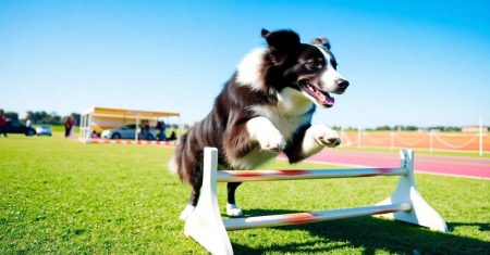 Evolução da Raça Border Collie em Agilidade