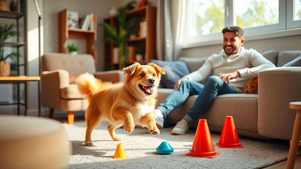 Exercícios para Cães em Ambientes Pequenos