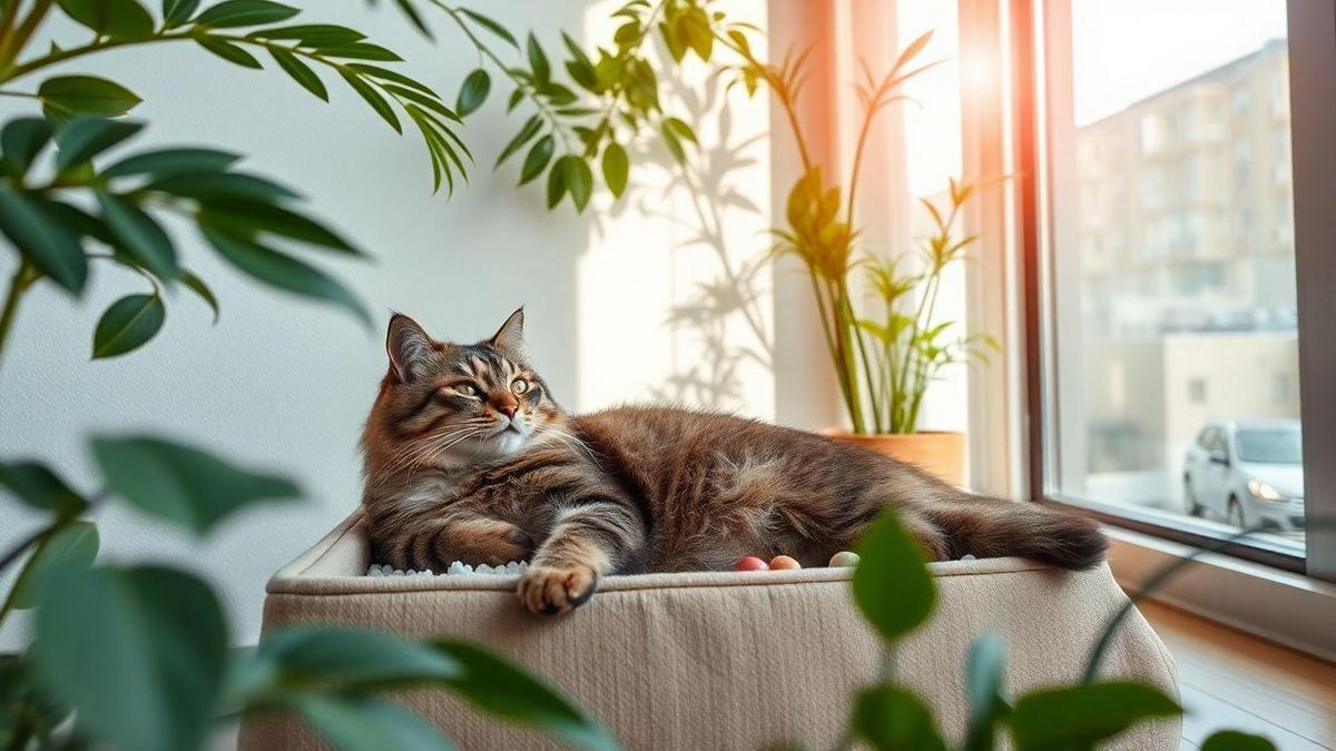Higiene dos gatos em apartamentos: Manutenção fácil