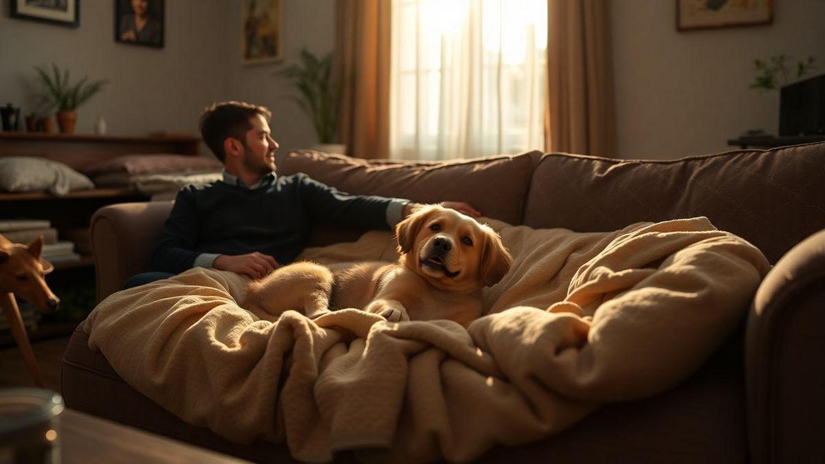 Importância do Apoio Psicológico para Cães Idosos em Casa