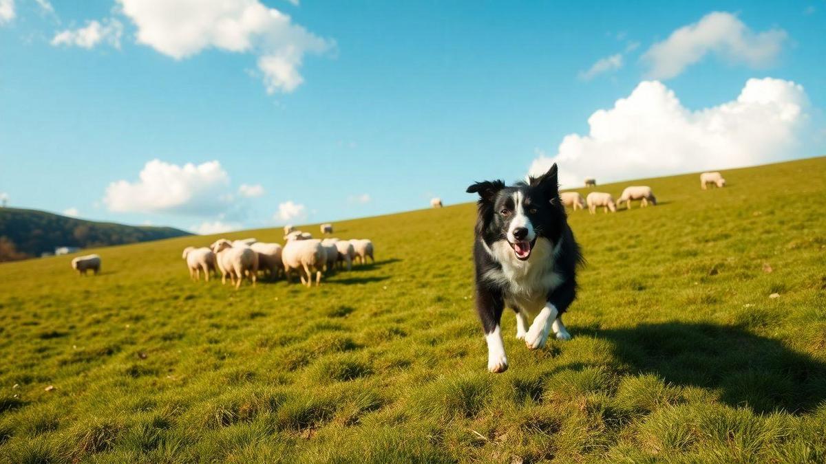 O Papel dos Border Collies no Pastoreio