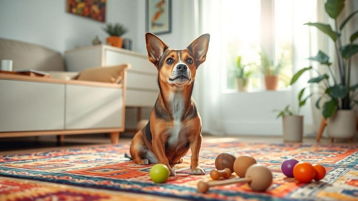 O que são atividades interativas de enriquecimento mental para cães?