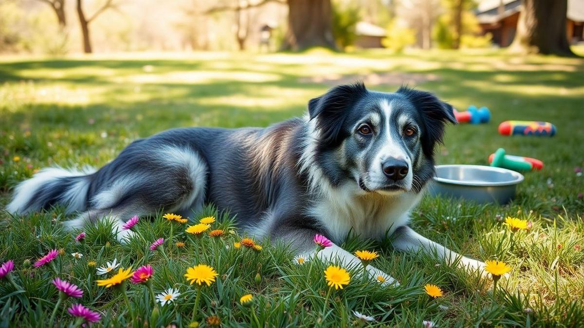Prevenção de Problemas de Saúde em Border Collies Idosos