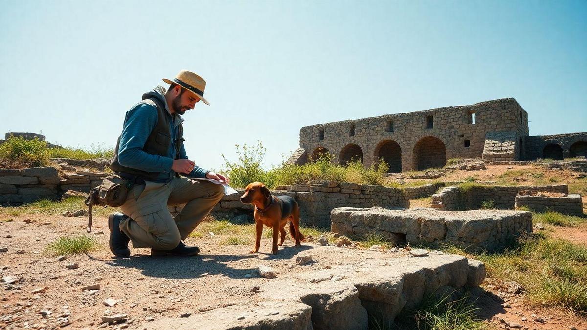A Conexão Entre Arqueologia e Raças de Cães de Trabalho