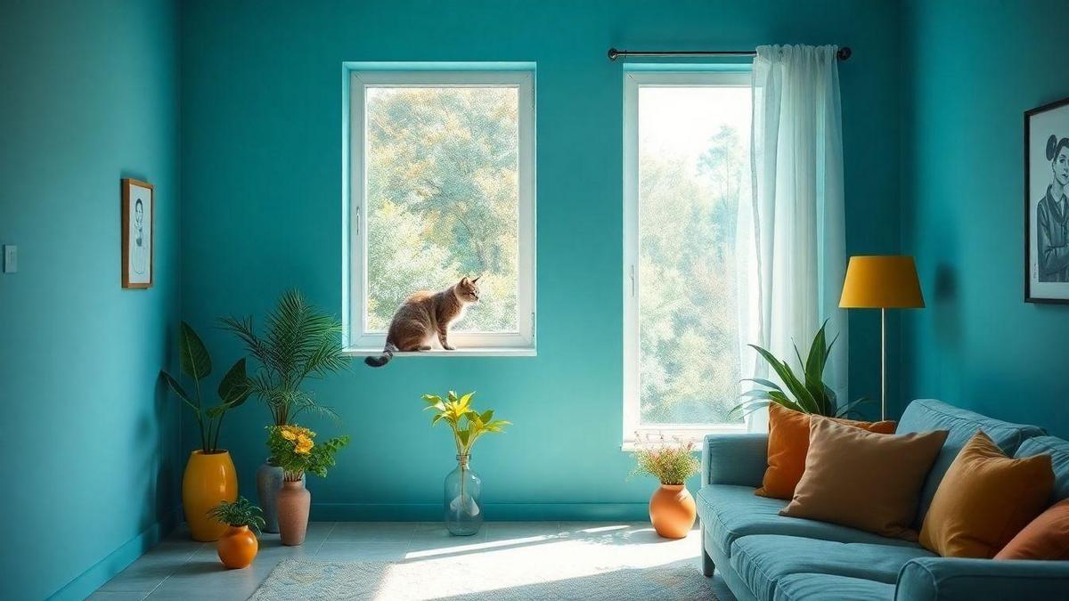 A Psicologia das Cores e a Atração de Gatos