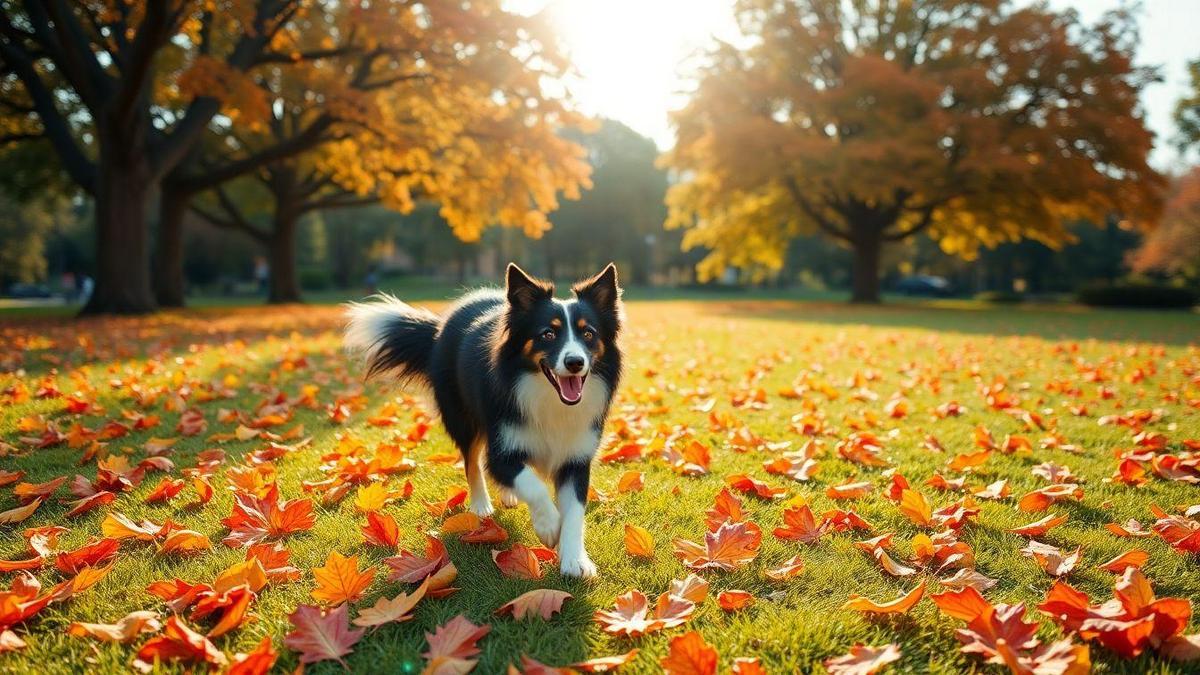 Alergias Outonais e o Border Collie