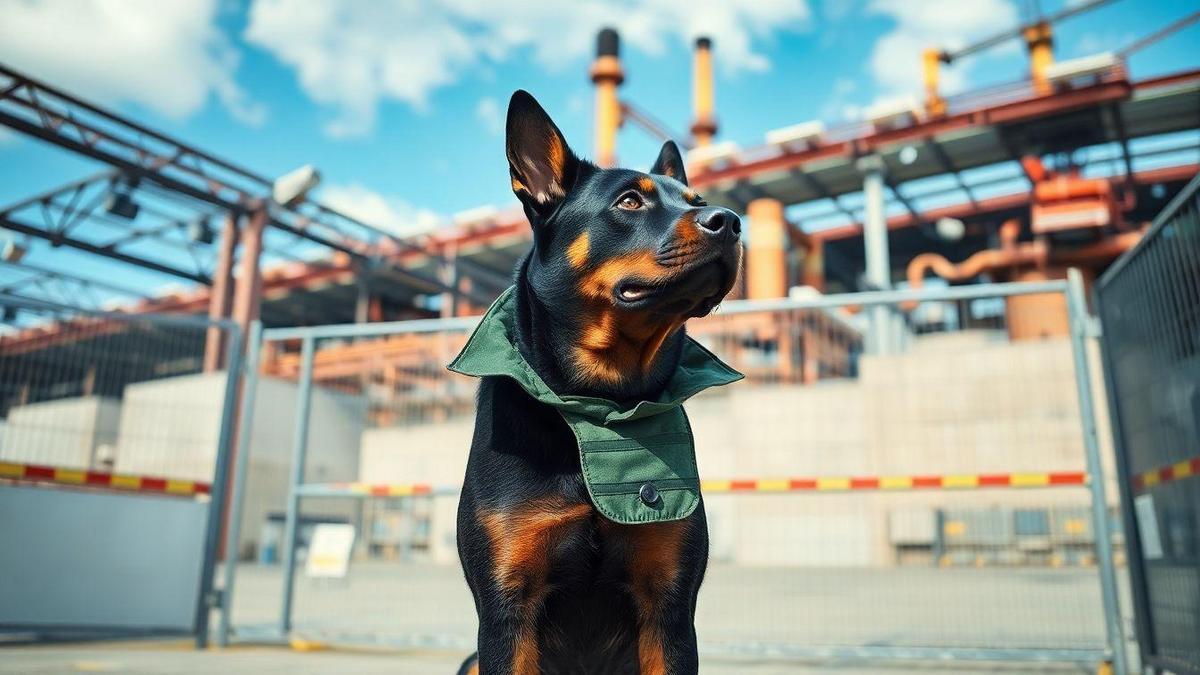 As Funções dos Cães de Trabalho em Ambientes de Segurança
