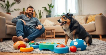 Atividades de enriquecimento mental para cães em casa