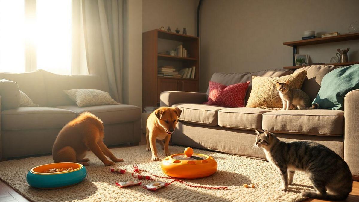 Benefícios das Brincadeiras de Raciocínio para Cães Ativos em Casa