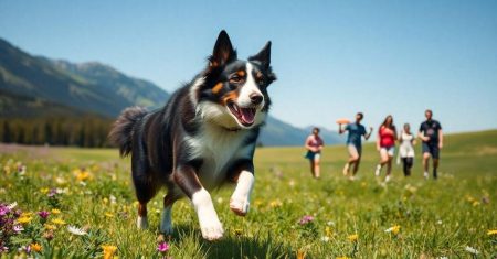 Benefícios do Border Collie em Atividades ao Ar Livre