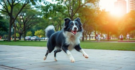 Características da Raça Border Collie em Cidades