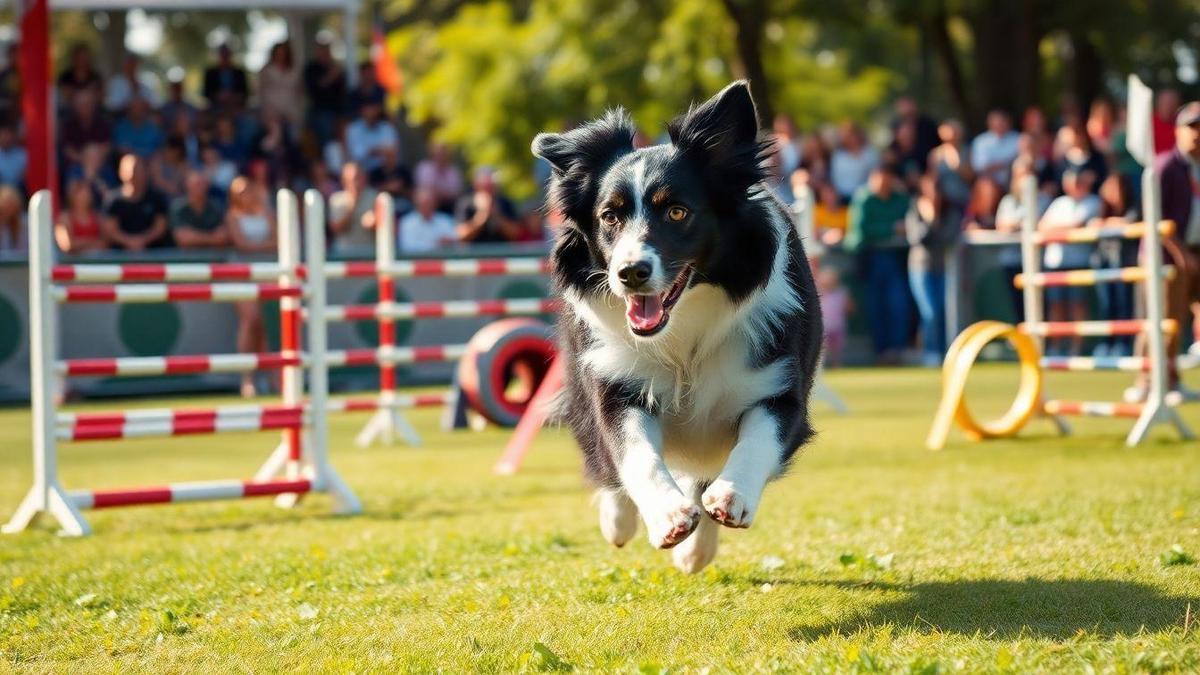 Competição para Cães: O Papel dos Border Collies