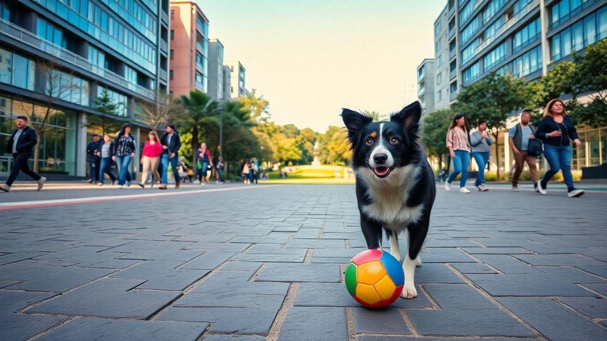 Comportamento do Border Collie em Ambientes Urbanos