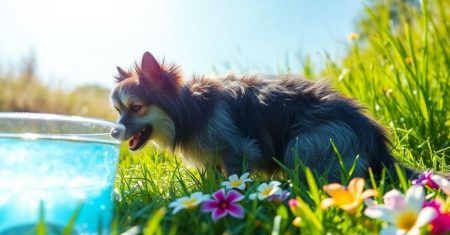 Cuidados com o pelo de cães no verão