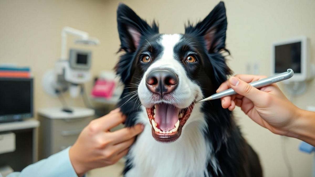 Cuidados específicos para Border Collies com problemas dentários