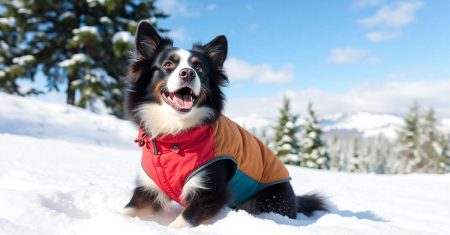 Cuidados essenciais para Border Collies no inverno