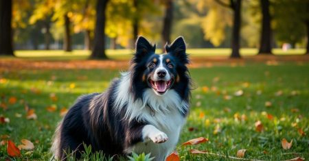 Cuidados sazonais para a saúde mental do Border Collie