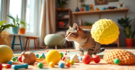 Efeitos das cores na atração de gatos