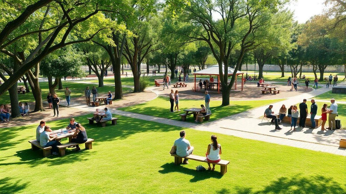 Estratégias de socialização em parques sociais