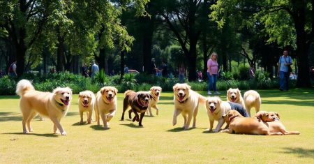 Estratégias de socialização para cães idosos divertidos