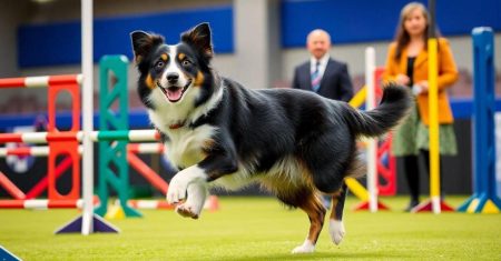 Habilidades Únicas de Border Collies em Shows