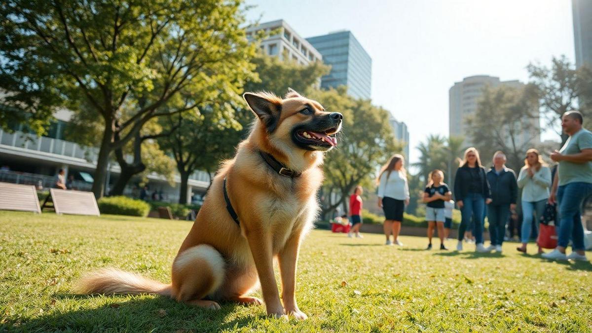 Importância dos Truques Avançados para Cães de Terapia em Ambientes Urbanos