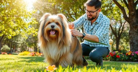 Manutenção da Pelagem de Cães no Verão Natural