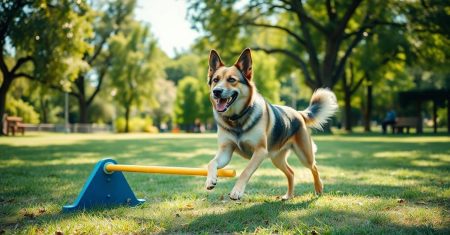 Melhores técnicas de Agility para cães idosos