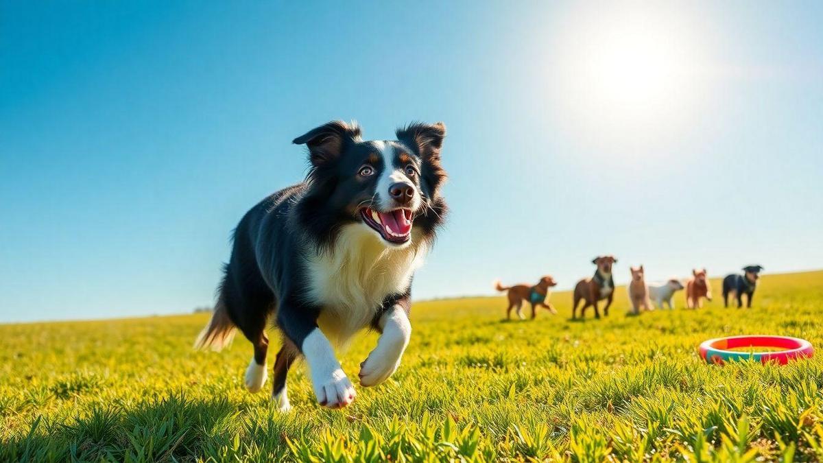 Necessidades Nutricionais Específicas para Border Collies Ativos
