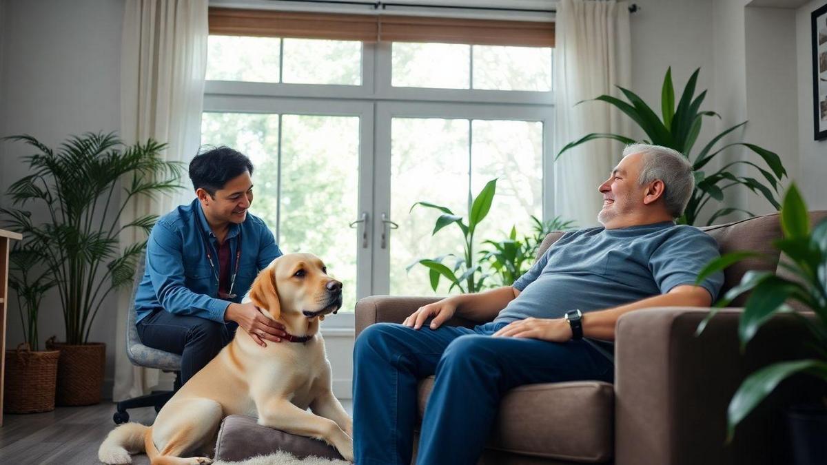 O Papel dos Cães de Terapia na Saúde Mental