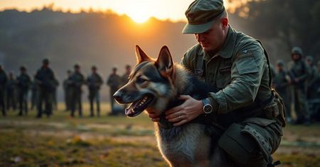 Papel Histórico dos Cães de Serviço Militar