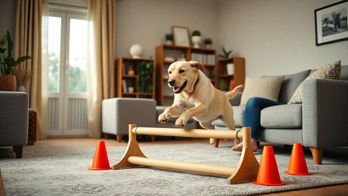 Treinamento de Agility em Casa para Cães Idosos