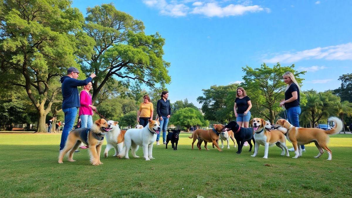 A Importância da Socialização de Cães no Treinamento