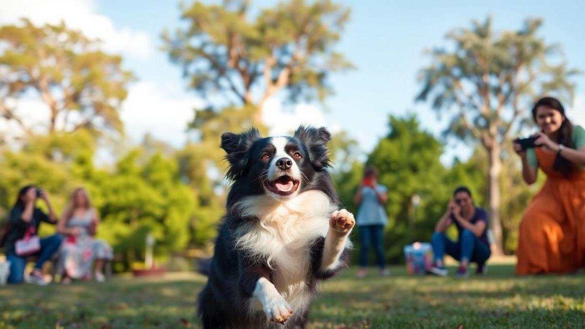 A Popularidade dos Border Collies Famosos nas Redes Sociais