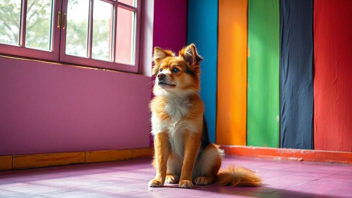 A Psicologia das Cores e o Comportamento Canino