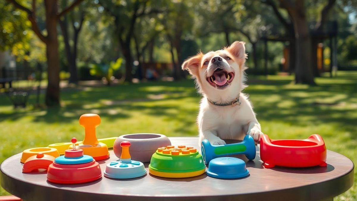 A psicologia das cores e sua influência na escolha de brinquedos para cães