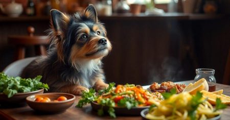 Benefícios da dieta rica em fibras para cães