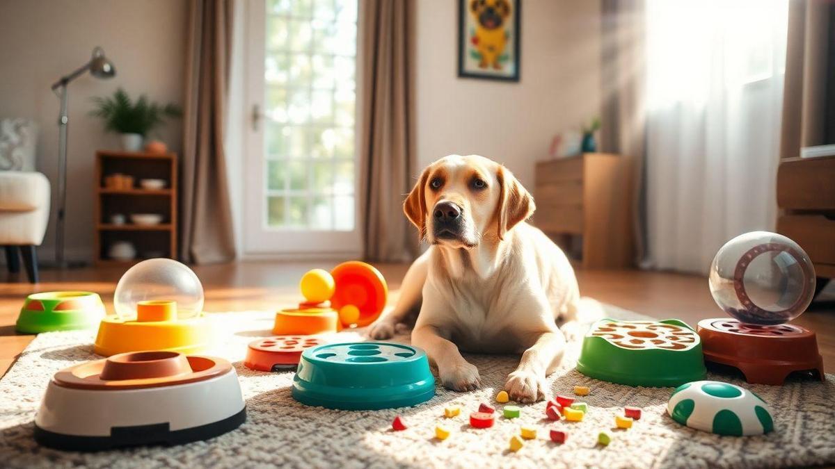Benefícios das Atividades Mentais para Cães Idosos