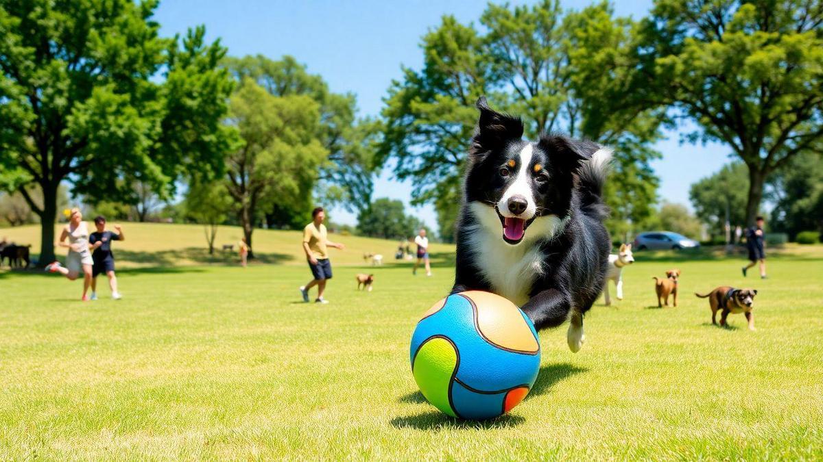 Benefícios das Atividades Recreativas para Border Collies no Verão