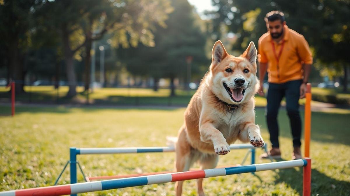 Como o Agility Ajuda na Redução de Estresse para Cães Ansiosos