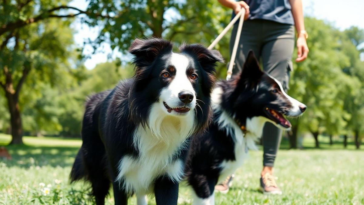 Controle de peso em Border Collies idosos