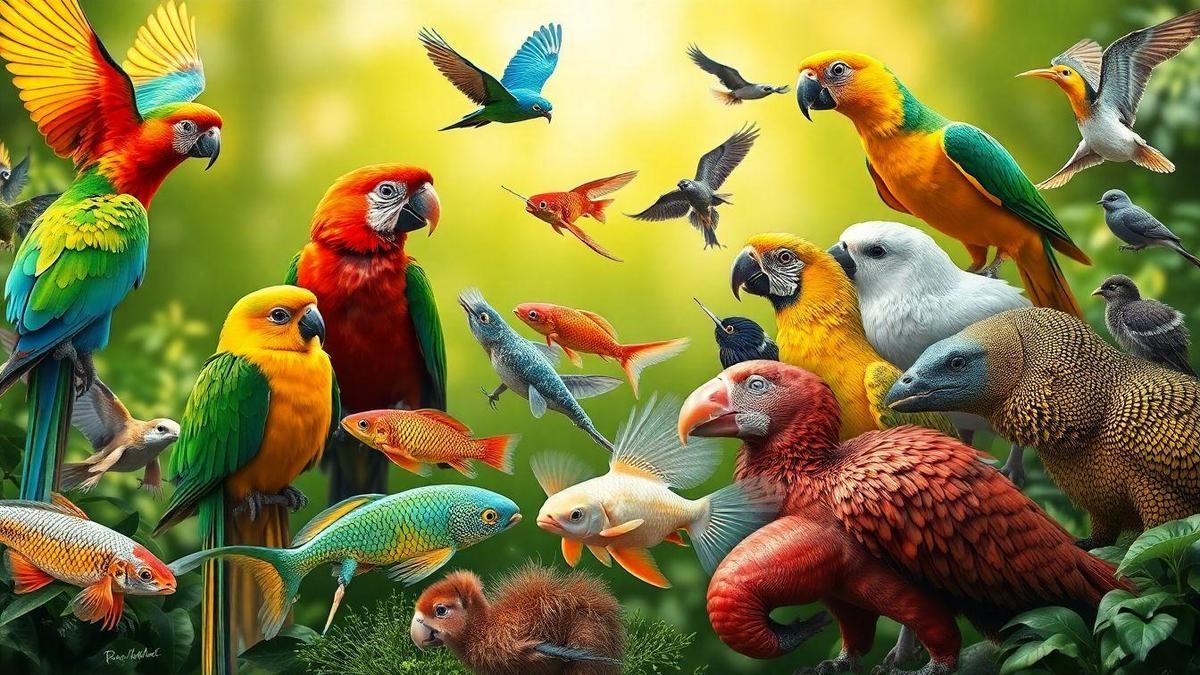 Cores e comportamento animal: o que os estudos mostram