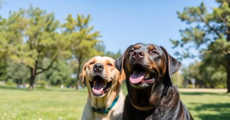 Cores e sua relação com obediência canina