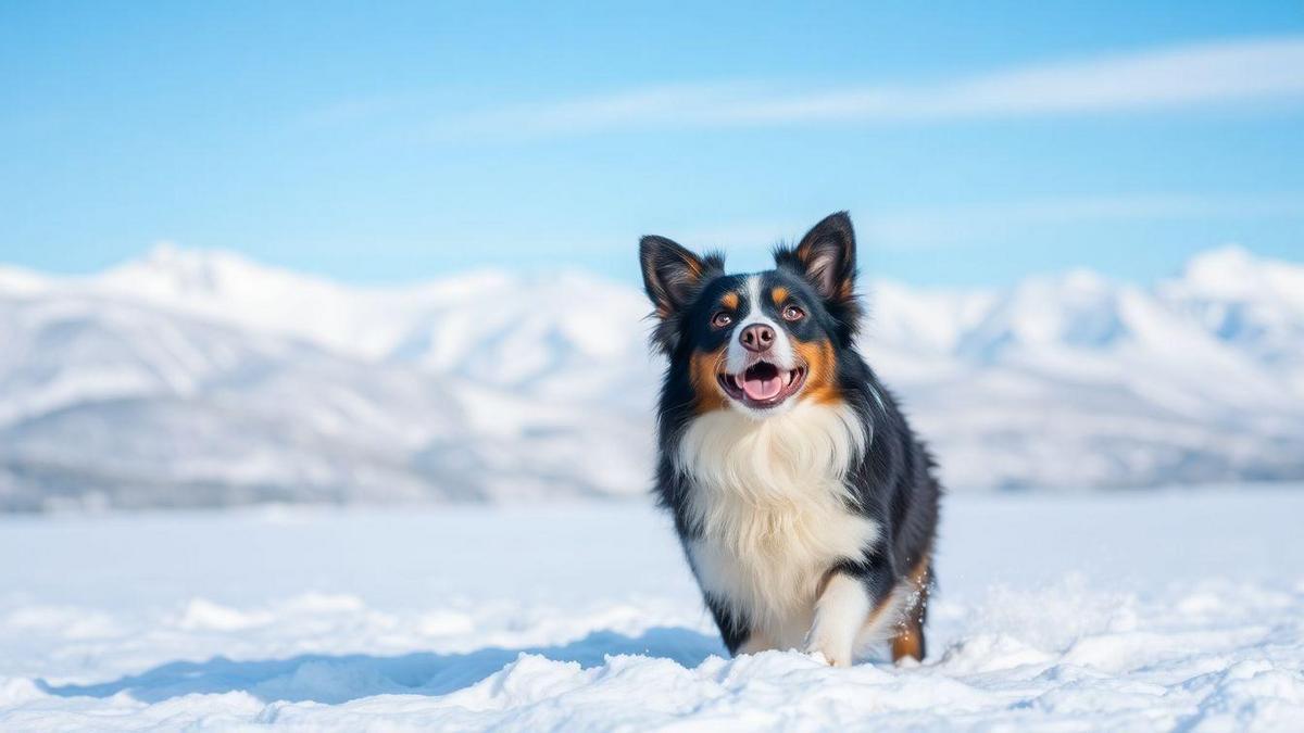 Cuidados com a Pelagem do Border Collie em Climas Frios